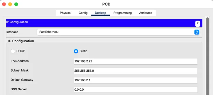 Configure PCB