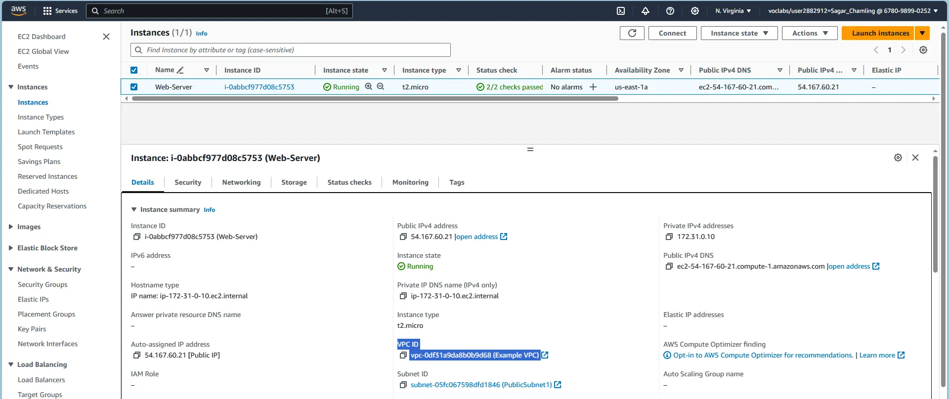 Exploring EC2 Instance