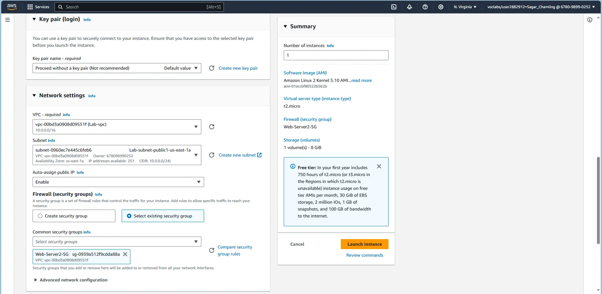 EC2 Network Setting