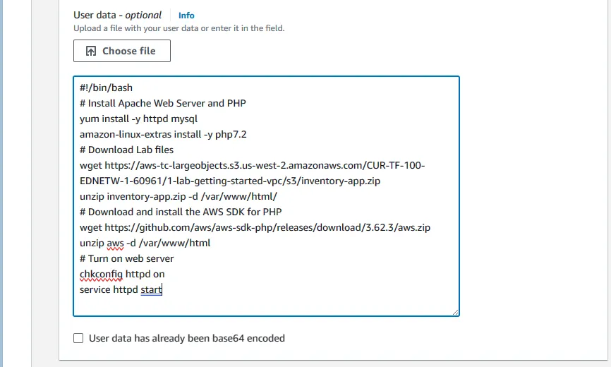 EC2 User Data