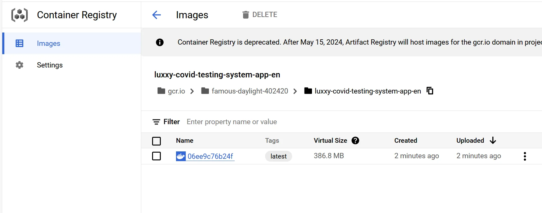 Container Registry Build