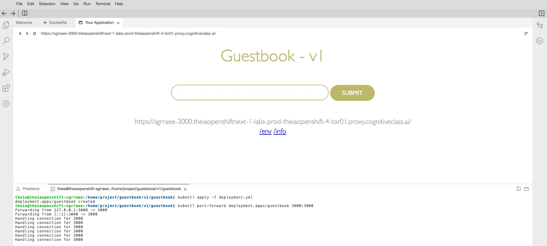 Guestbook Application